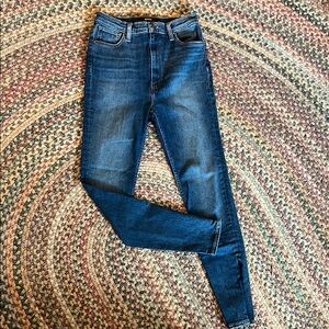 Hudson Jeans Centerfold Super Skinny Size 27 Stretch Classic Denim Blue